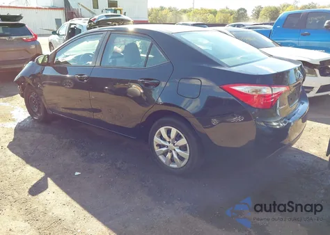 2015 Toyota Corolla Le from USA, damaged, VIN 2T1BURHE0FC394194